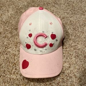 Pink Childs Cubs Hat